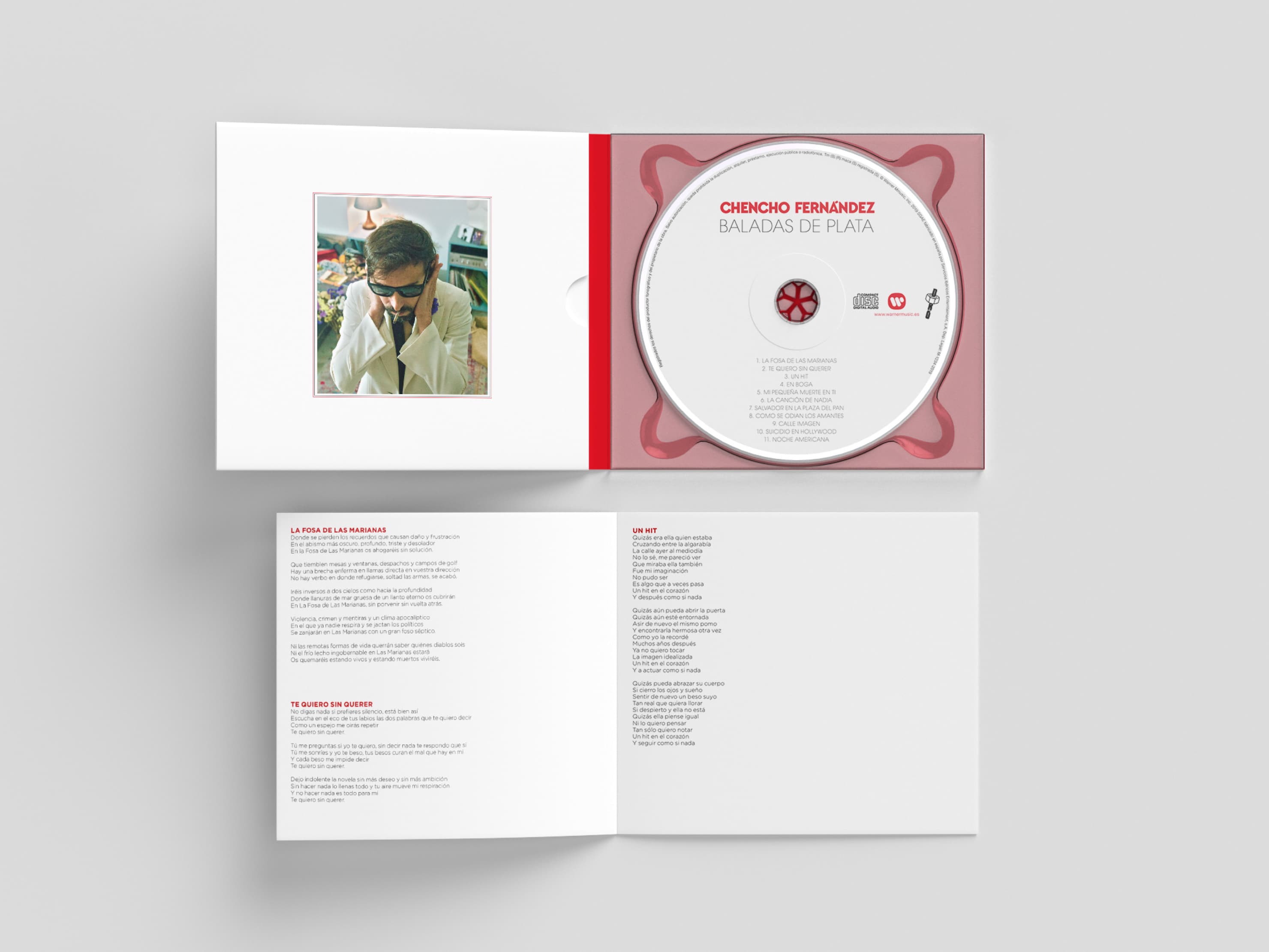 Baladas de Plata — interior con CD y libreto