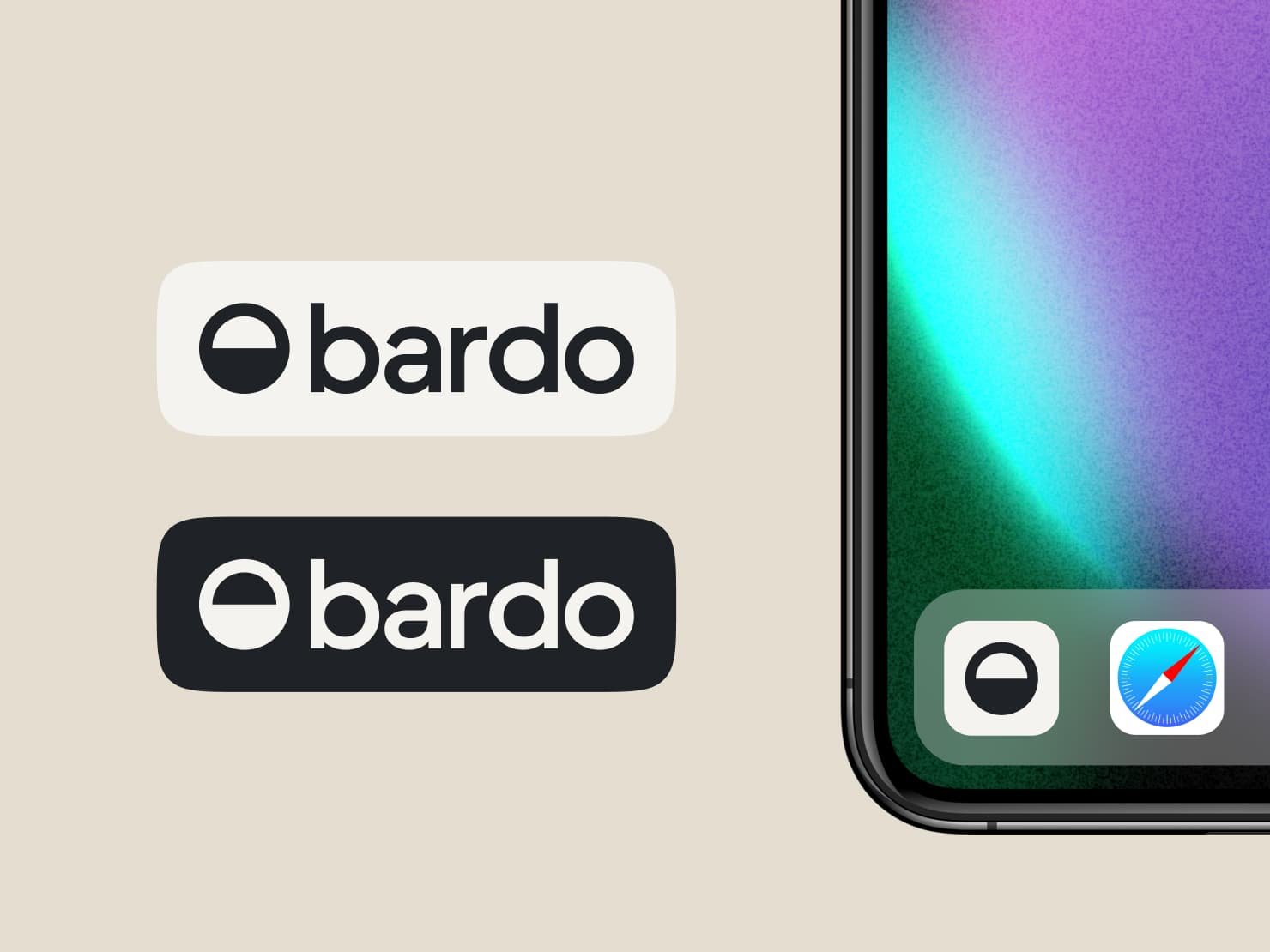 Bardo — variantes de marca e icono de app