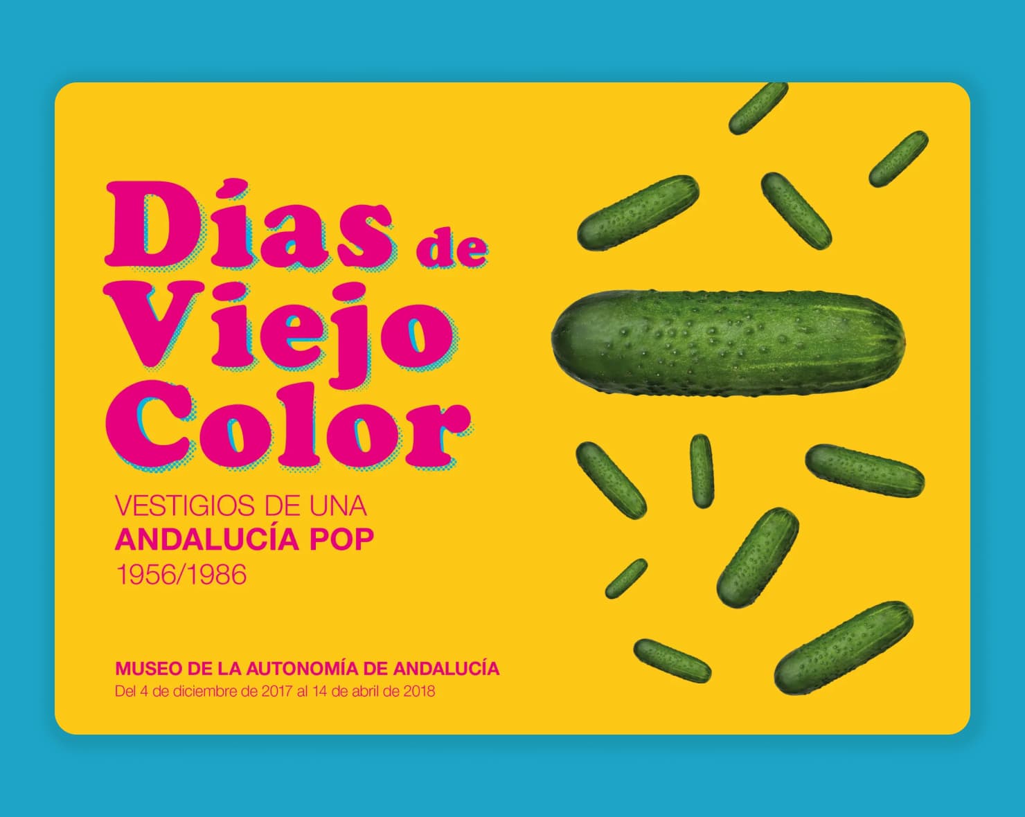Días de Viejo Color — cartel de la exposición