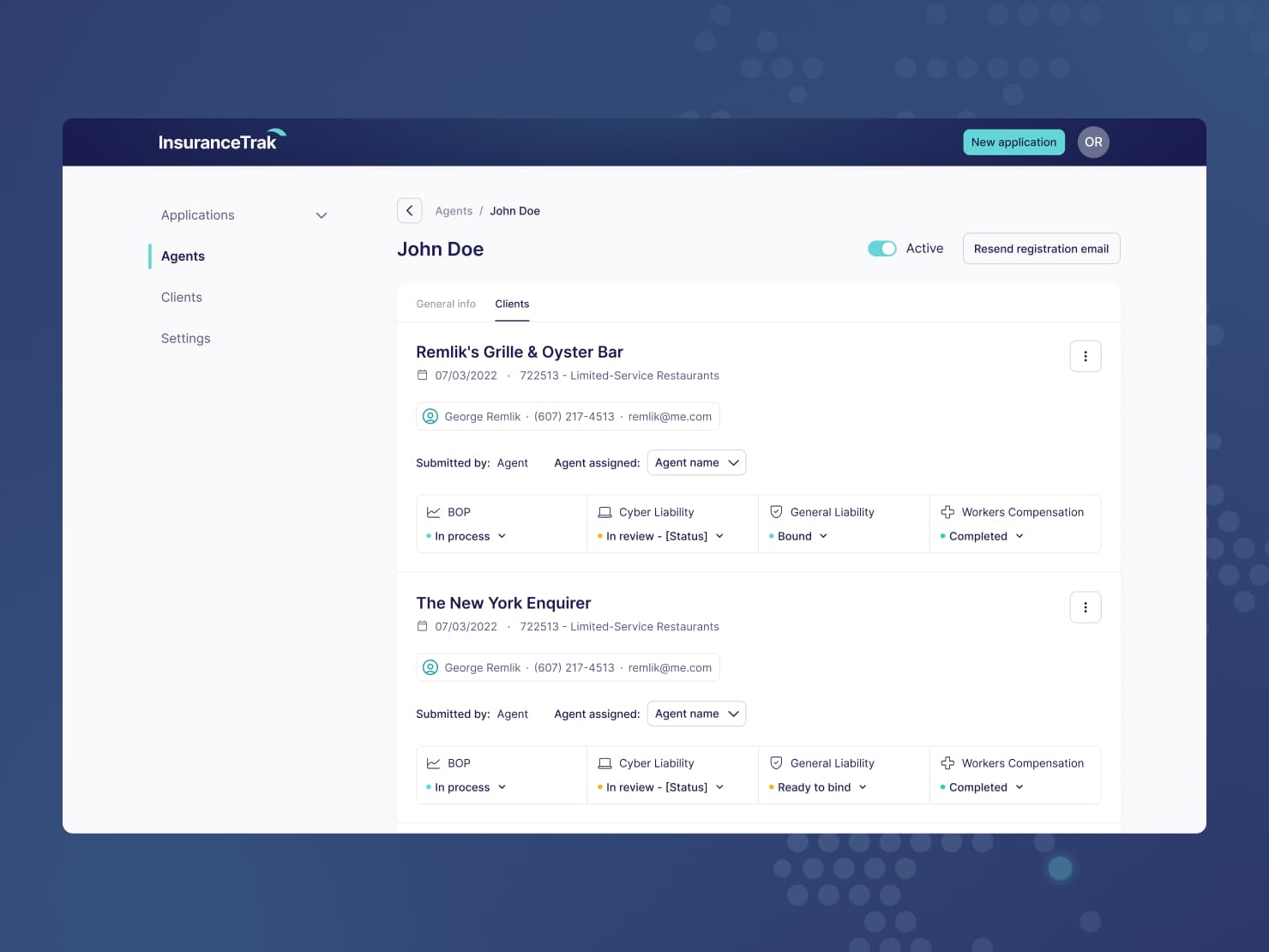 Ins.Trak — design system